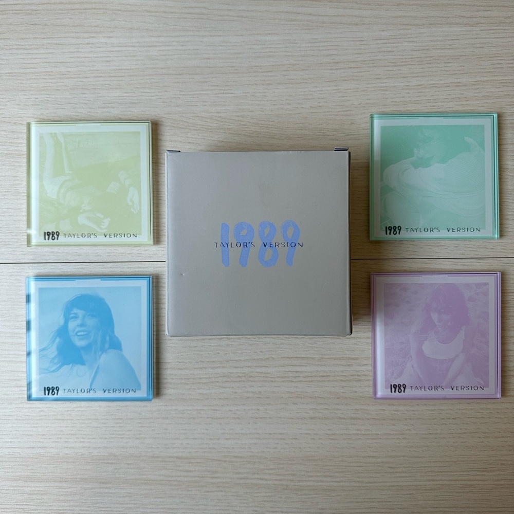 NEW Taylor Swift 1989 (Taylorโs Version) Coasters - Picture 3 of 5